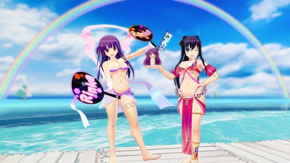 Скриншот 4 из Senran Kagura: Peach Beach Splash - Valkyrie Drive Bhikkhuni Collaboration Pack