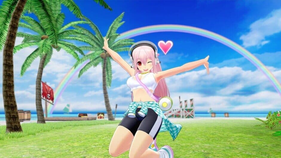 Скриншот 2 из Senran Kagura: Peach Beach Splash - Super Sonico Character Pack