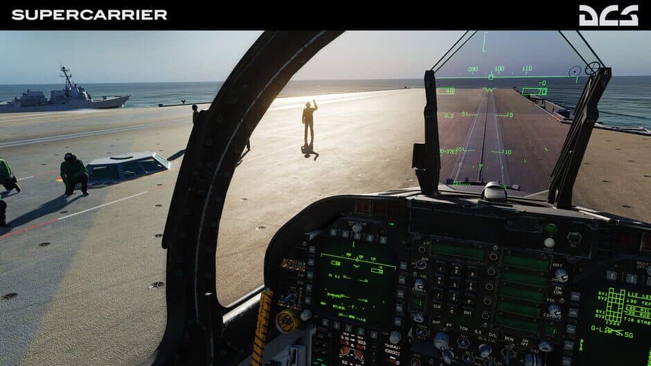 Скриншот 1 из DCS World: Supercarrier