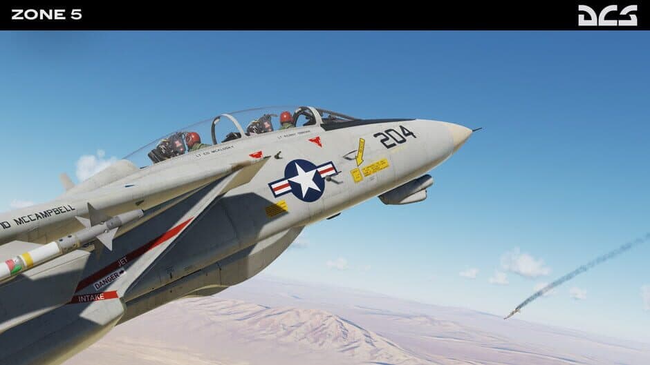 Скриншот 7 из DCS World: F-14A Zone 5 Campaign