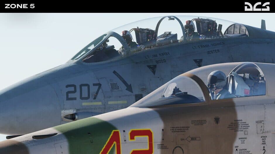 Скриншот 4 из DCS World: F-14A Zone 5 Campaign