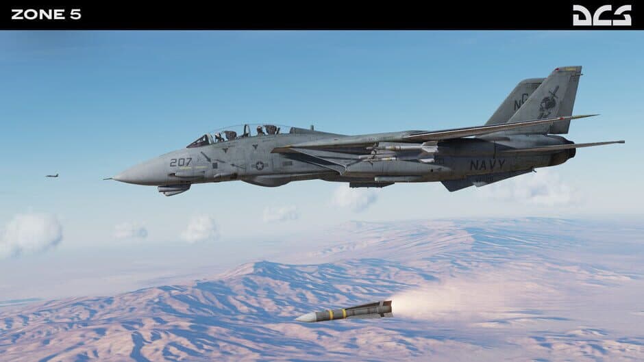 Скриншот 3 из DCS World: F-14A Zone 5 Campaign