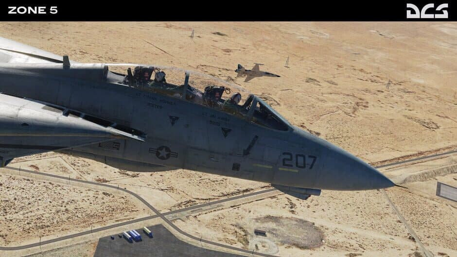 Скриншот 9 из DCS World: F-14A Zone 5 Campaign