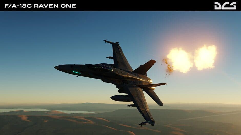 Скриншот 3 из DCS World: F/A-18C Hornet Raven One Сampaign
