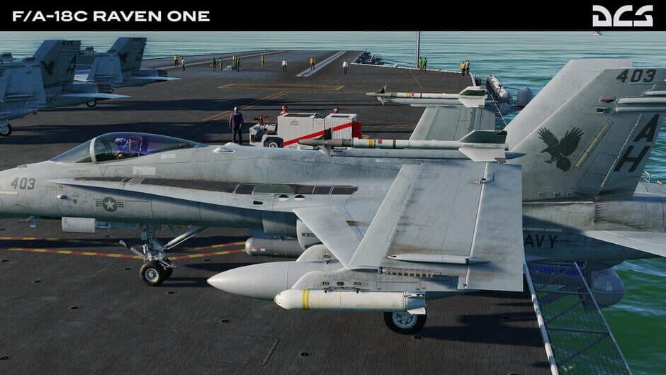 Скриншот 2 из DCS World: F/A-18C Hornet Raven One Сampaign