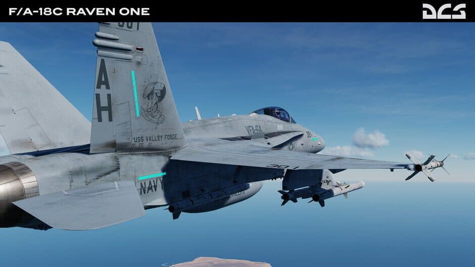 Скриншот 7 из DCS World: F/A-18C Hornet Raven One Сampaign