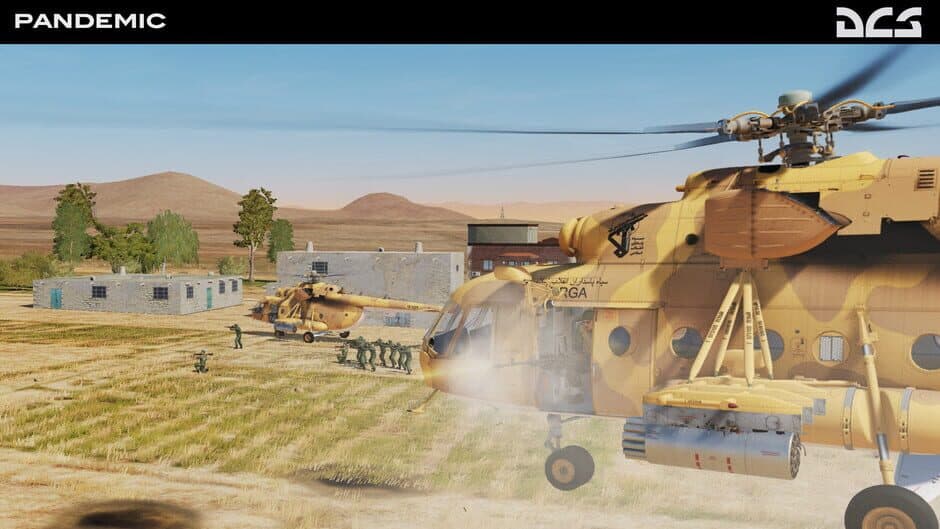Скриншот 4 из DCS World: Black Shark 2 Pandemic Campaign