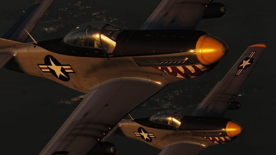 Скриншот 2 из DCS World: F-86F Sabre Hunters Over the Yalu Campaign