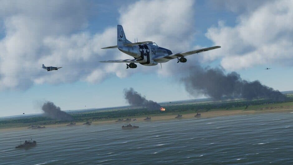 Скриншот 4 из DCS World: P-51D Mustang Blue Nosed Bastards of Bodney Campaign