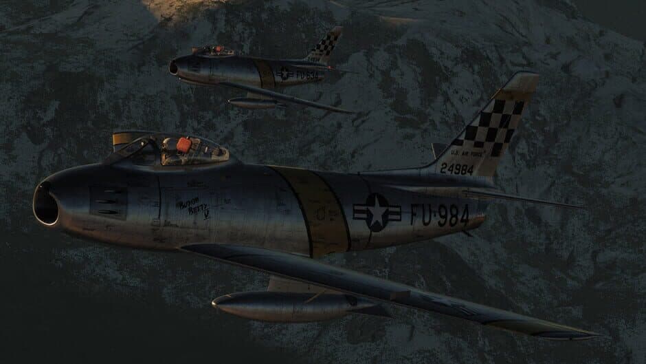 Скриншот 6 из DCS World: F-86F Sabre Hunters Over the Yalu Campaign