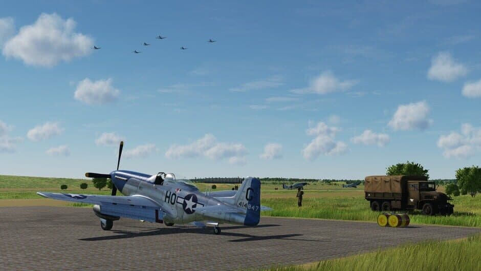 Скриншот 2 из DCS World: P-51D Mustang Blue Nosed Bastards of Bodney Campaign