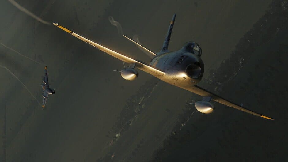 Скриншот 3 из DCS World: F-86F Sabre Hunters Over the Yalu Campaign