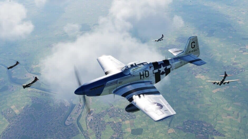 Скриншот 10 из DCS World: P-51D Mustang Blue Nosed Bastards of Bodney Campaign
