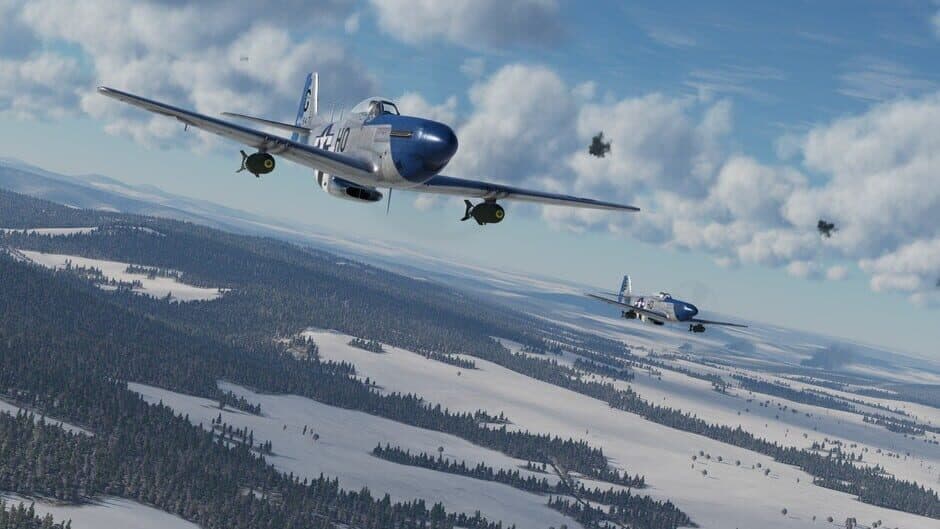 Скриншот 9 из DCS World: P-51D Mustang Blue Nosed Bastards of Bodney Campaign
