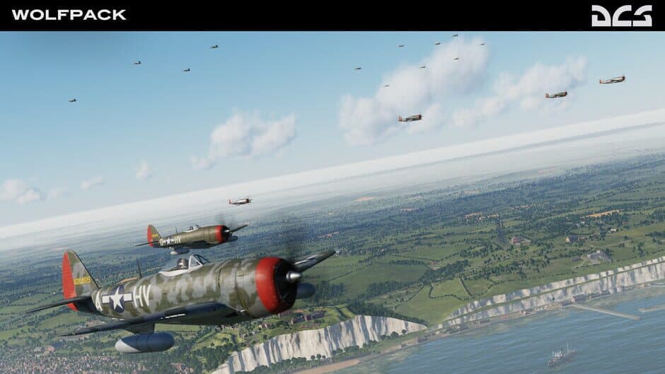 Скриншот 4 из DCS World: P-47D Thunderbolt Wolfpack Campaign