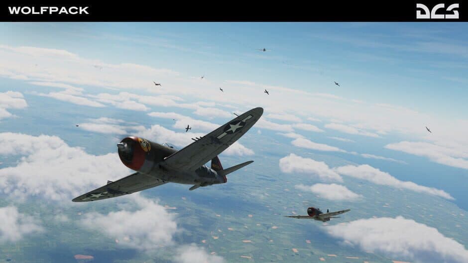 Скриншот 5 из DCS World: P-47D Thunderbolt Wolfpack Campaign