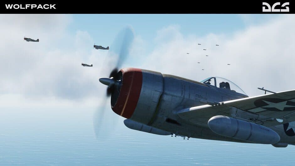 Скриншот 3 из DCS World: P-47D Thunderbolt Wolfpack Campaign
