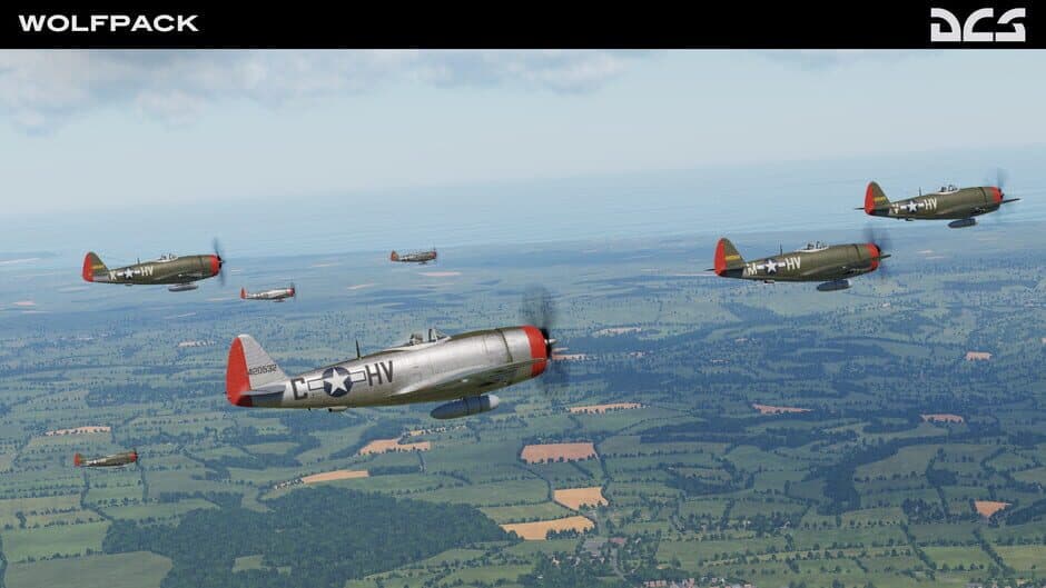 Скриншот 1 из DCS World: P-47D Thunderbolt Wolfpack Campaign