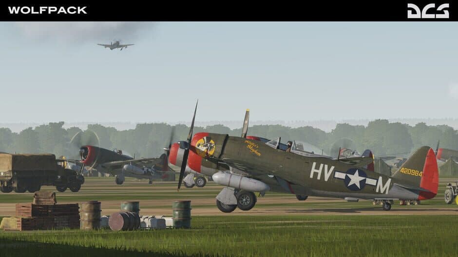 Скриншот 12 из DCS World: P-47D Thunderbolt Wolfpack Campaign
