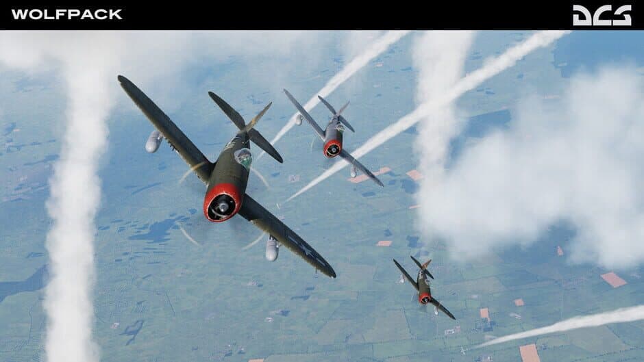Скриншот 11 из DCS World: P-47D Thunderbolt Wolfpack Campaign
