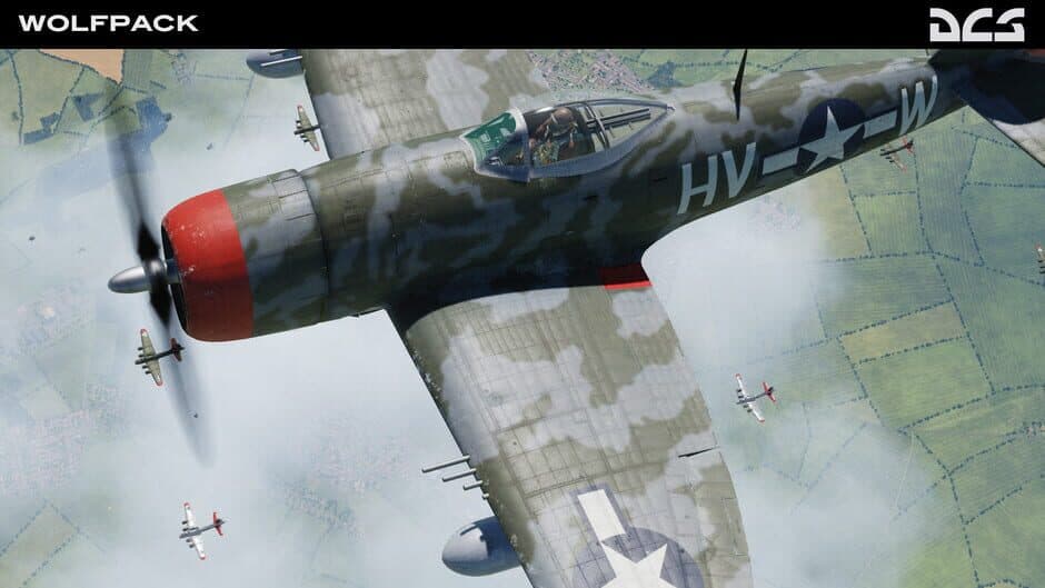 Скриншот 9 из DCS World: P-47D Thunderbolt Wolfpack Campaign