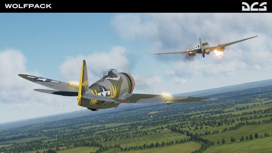 Скриншот 8 из DCS World: P-47D Thunderbolt Wolfpack Campaign