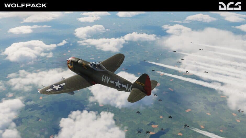 Скриншот 7 из DCS World: P-47D Thunderbolt Wolfpack Campaign