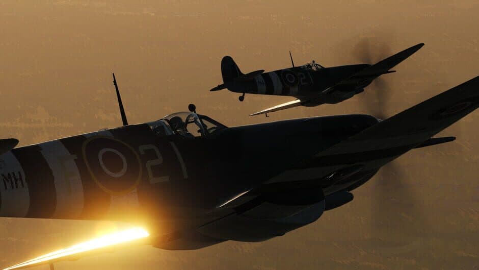 Скриншот 1 из DCS World: Bf 109 K-4 Kurfürst - Jagdflieger Campaign