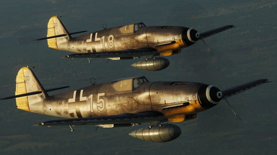 Скриншот 8 из DCS World: Bf 109 K-4 Kurfürst - Jagdflieger Campaign