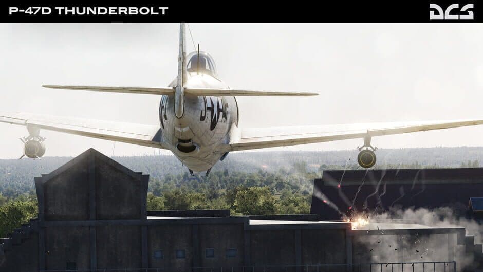 Скриншот 3 из DCS World: P-47D Thunderbolt