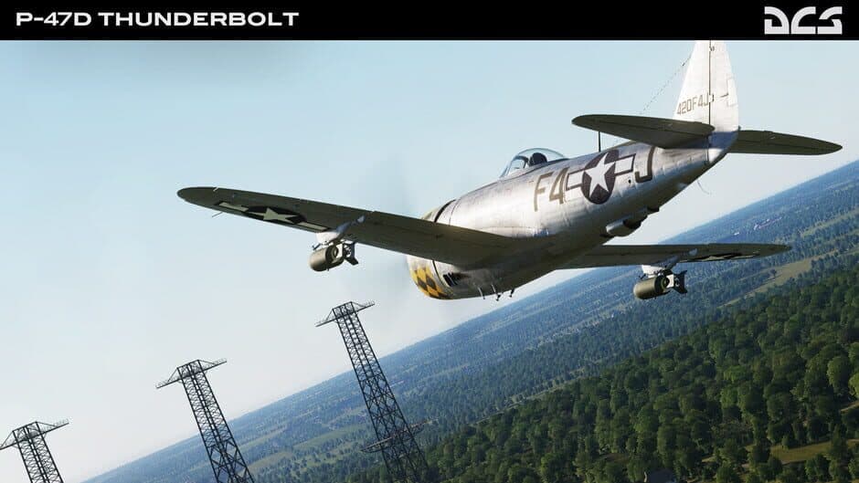 Скриншот 2 из DCS World: P-47D Thunderbolt