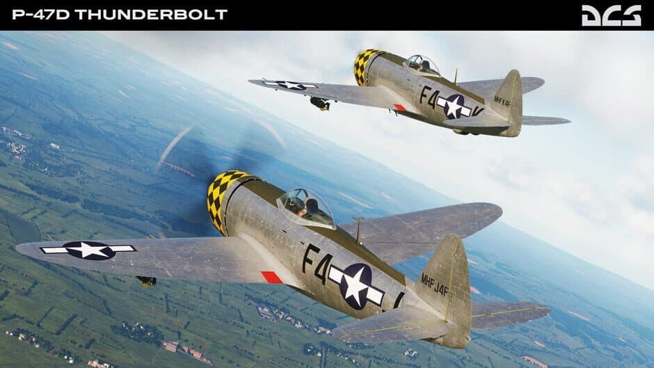 Скриншот 1 из DCS World: P-47D Thunderbolt