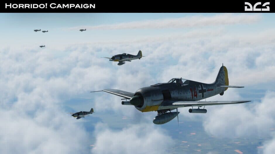 Скриншот 6 из DCS World: Fw 190 A-8 Horrido! Campaign