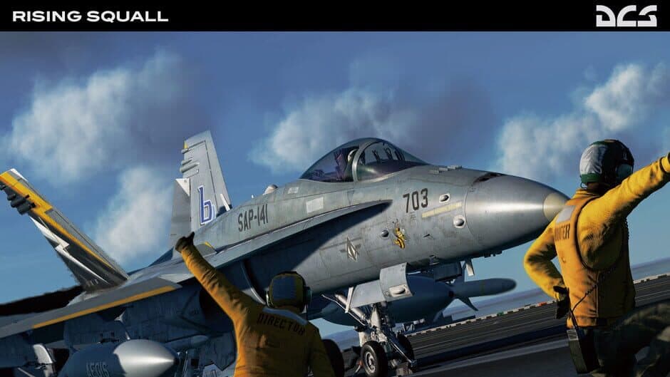 Скриншот 2 из DCS World: F/A-18C Hornet Rising Squall Campaign