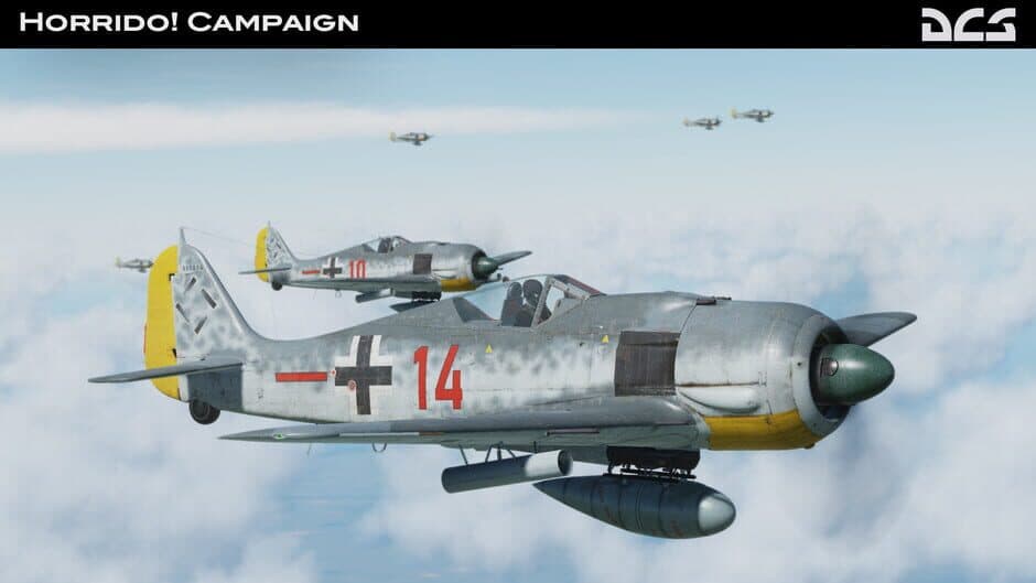 Скриншот 1 из DCS World: Fw 190 A-8 Horrido! Campaign