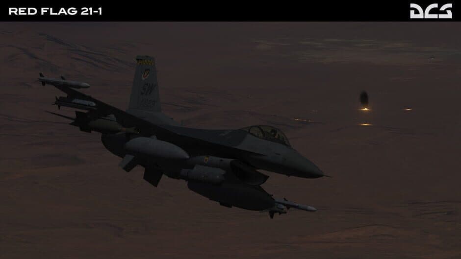 Скриншот 4 из DCS World: F-16C Viper Red Flag 21-1 Campaign