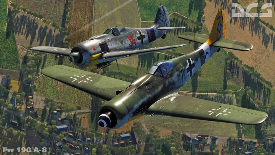 Скриншот 6 из DCS World: Fw 190 A-8