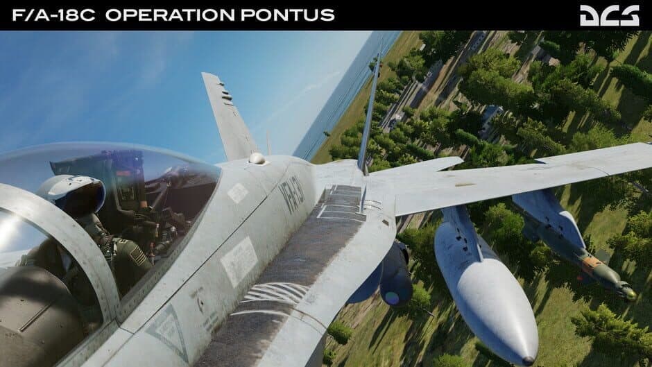 Скриншот 3 из DCS World: F/A-18C Operation Pontus Campaign