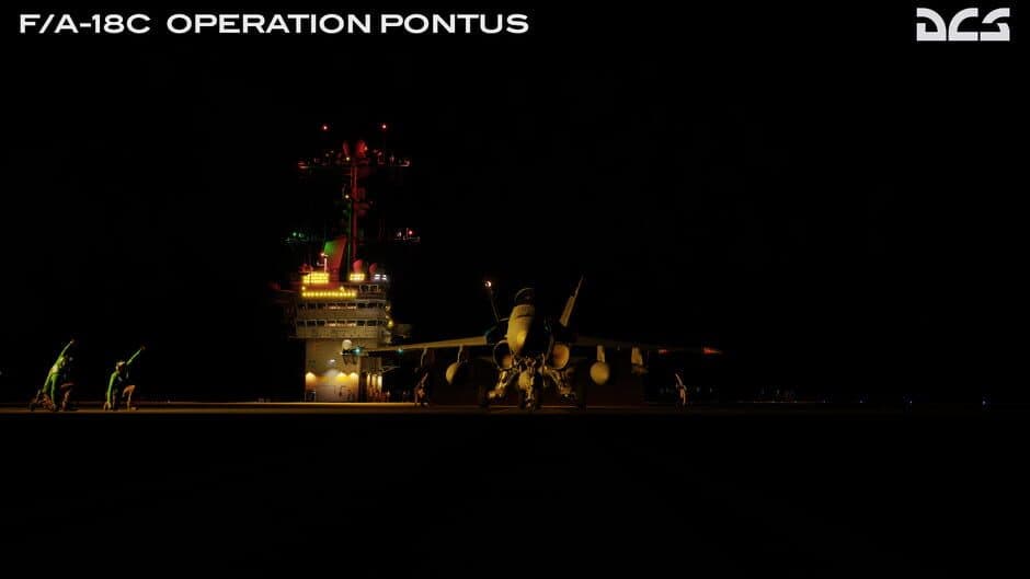 Скриншот 1 из DCS World: F/A-18C Operation Pontus Campaign