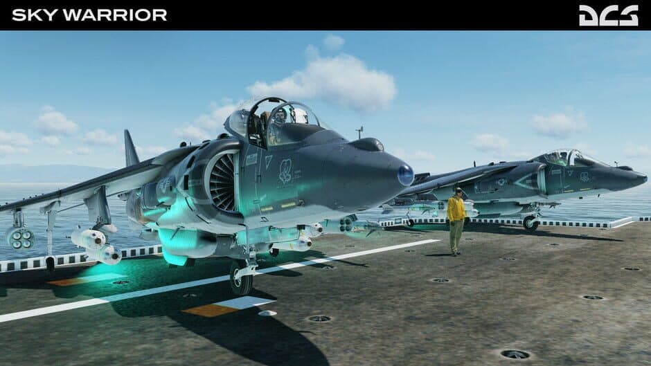 Скриншот 1 из DCS World: AV-8B Sky Warrior Campaign