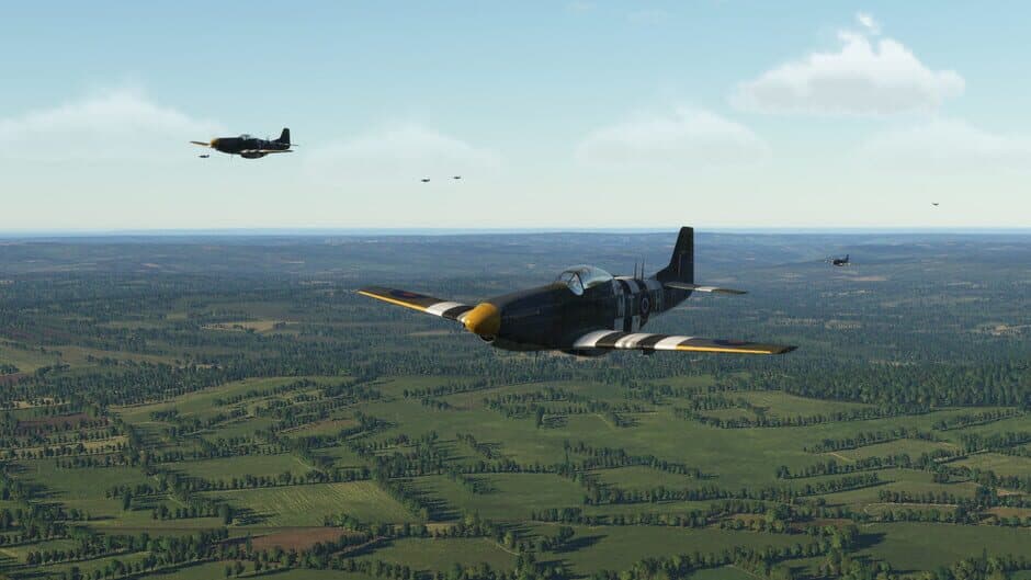 Скриншот 7 из DCS World: P-51D Mustang - Operation Charnwood Campaign