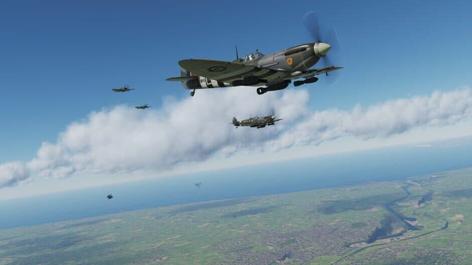 Скриншот 3 из DCS World: Spitfire LF Mk.IX - The Big Show Campaign