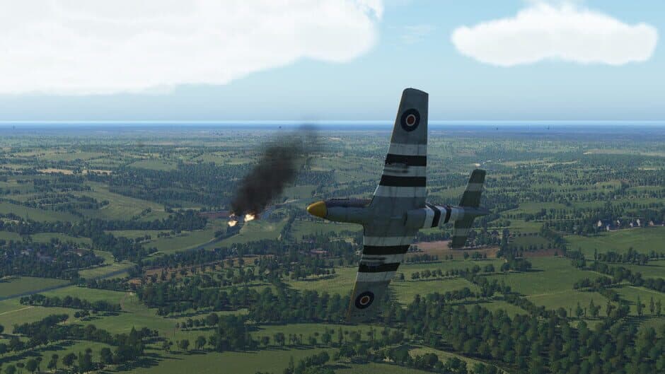 Скриншот 1 из DCS World: P-51D Mustang - Operation Charnwood Campaign