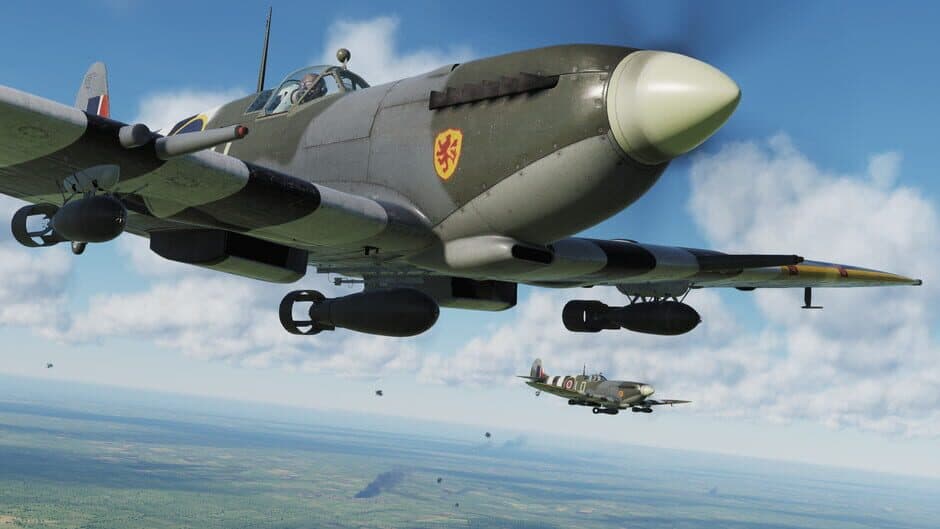 Скриншот 10 из DCS World: Spitfire LF Mk.IX - The Big Show Campaign