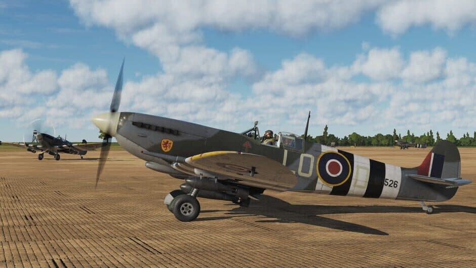 Скриншот 8 из DCS World: Spitfire LF Mk.IX - The Big Show Campaign