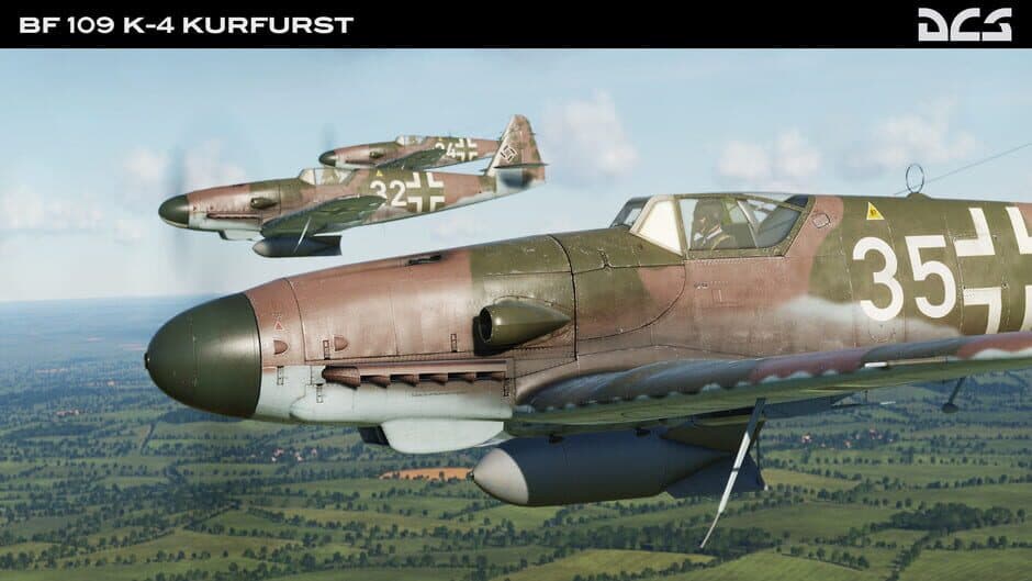 Скриншот 6 из DCS World: Bf 109 K-4 Kurfürst