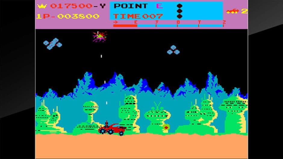 Скриншот 4 из Arcade Archives: Moon Patrol
