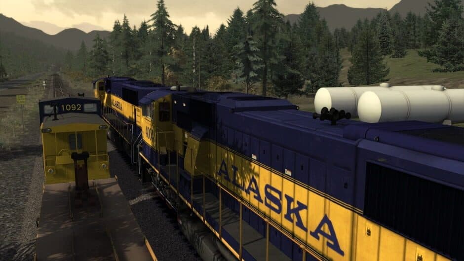 Скриншот 7 из Train Simulator: The Alaska Railroad: Anchorage - Seward Route Add-On
