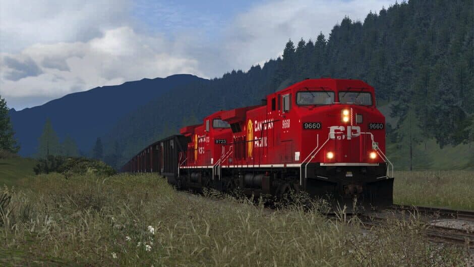 Скриншот 1 из Train Simulator: Canadian Pacific AC4400CW Loco Add-On