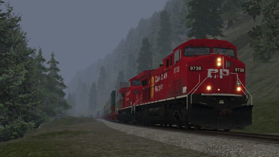 Скриншот 5 из Train Simulator: Canadian Pacific AC4400CW Loco Add-On